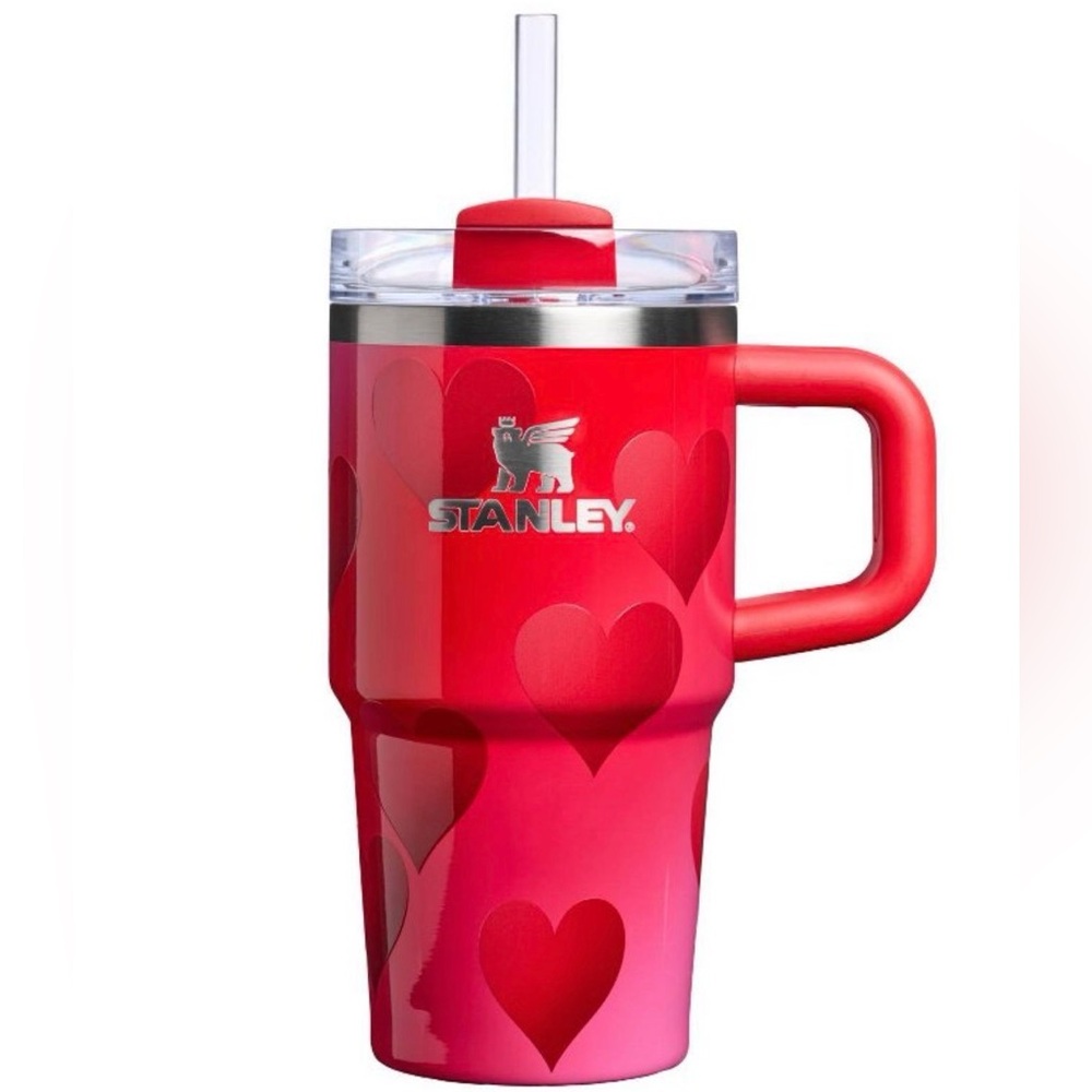 Stanley Valentine's Day 20 oz Stainless Steel H2.0 Flowstate Quencher Tumbler